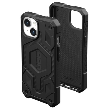 Tok UAG "Monarch Pro Mag" iPhone 15 Plus készülékekhez - carbon fiber
