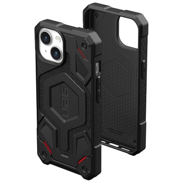 Tok UAG "Monarch Pro Mag" iPhone 15 Plus készülékekhez - kevlar black