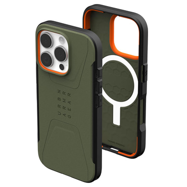 Tok UAG "Civilian" iPhone 16 Pro Max készülékekhez - olive drab