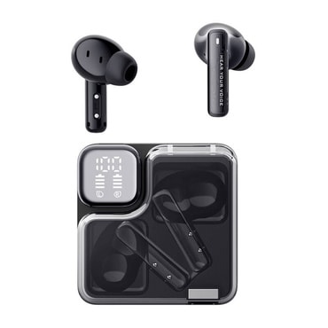 Earbuds vezeték nélküli Bluetooth fülhallgató TWS QCY MeloBuds Pro HT08 ANC technológiával - fekete
