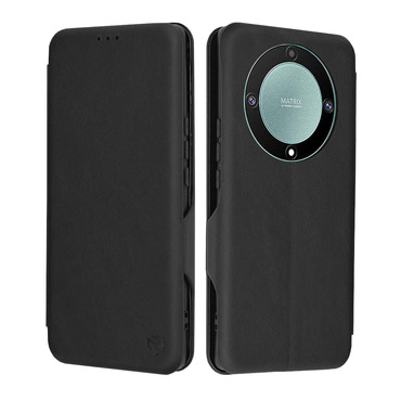 Nyitható tok Techsuit "Safe Wallet Plus" Honor Magic5 Lite 5G készülékekhez - fekete