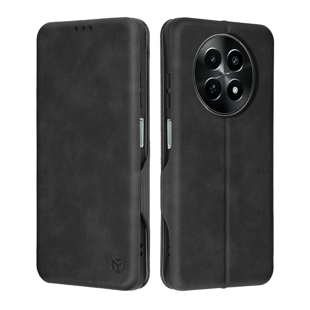 Nyitható tok Techsuit "Safe Wallet Plus" OnePlus 12R készülékekhez - fekete
