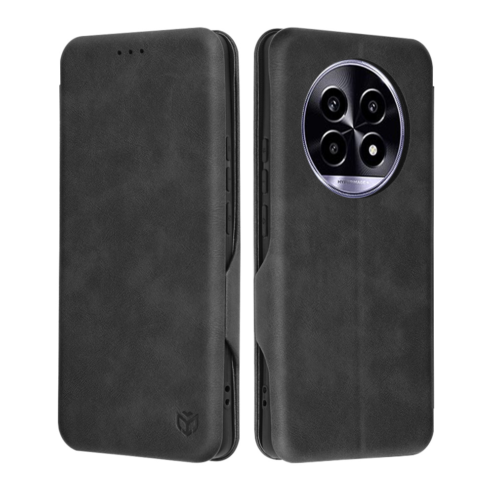 Nyitható tok Techsuit "Safe Wallet Plus" Realme 13 Pro / 13 Pro Plus készülékekhez - fekete