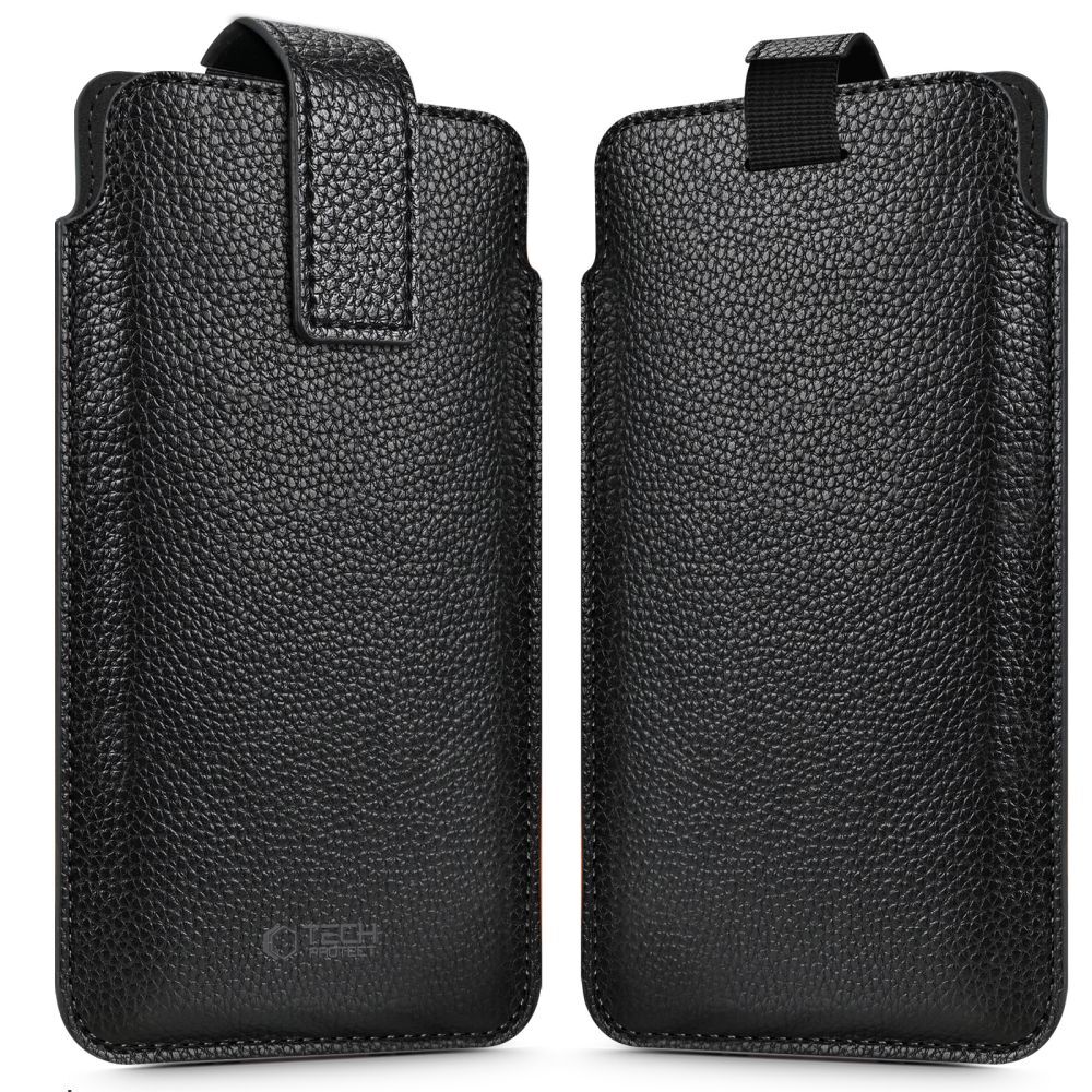 Univerzális tok Tech-Protect "SM65" mobilkészülékekhez 17,52 cm-ig – fekete