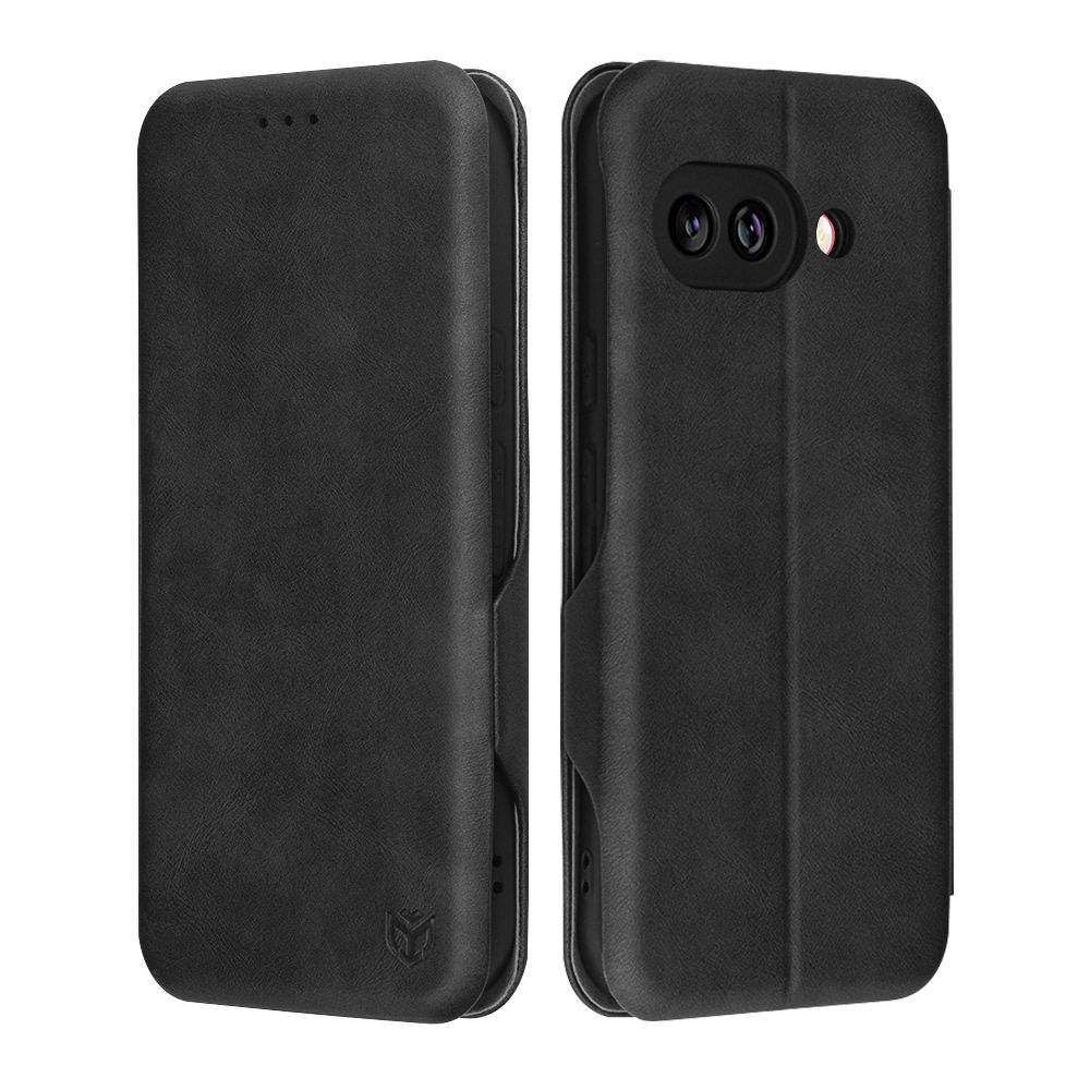 Nyitható tok Techsuit "Safe Wallet Plus" Google Pixel 9a készülékekhez - fekete