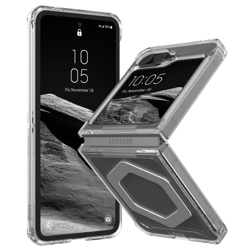Tok UAG "Plyo Pro Mag" Samsung Galaxy Z Flip6 / Flip7 FE készülékekhez - ice silver