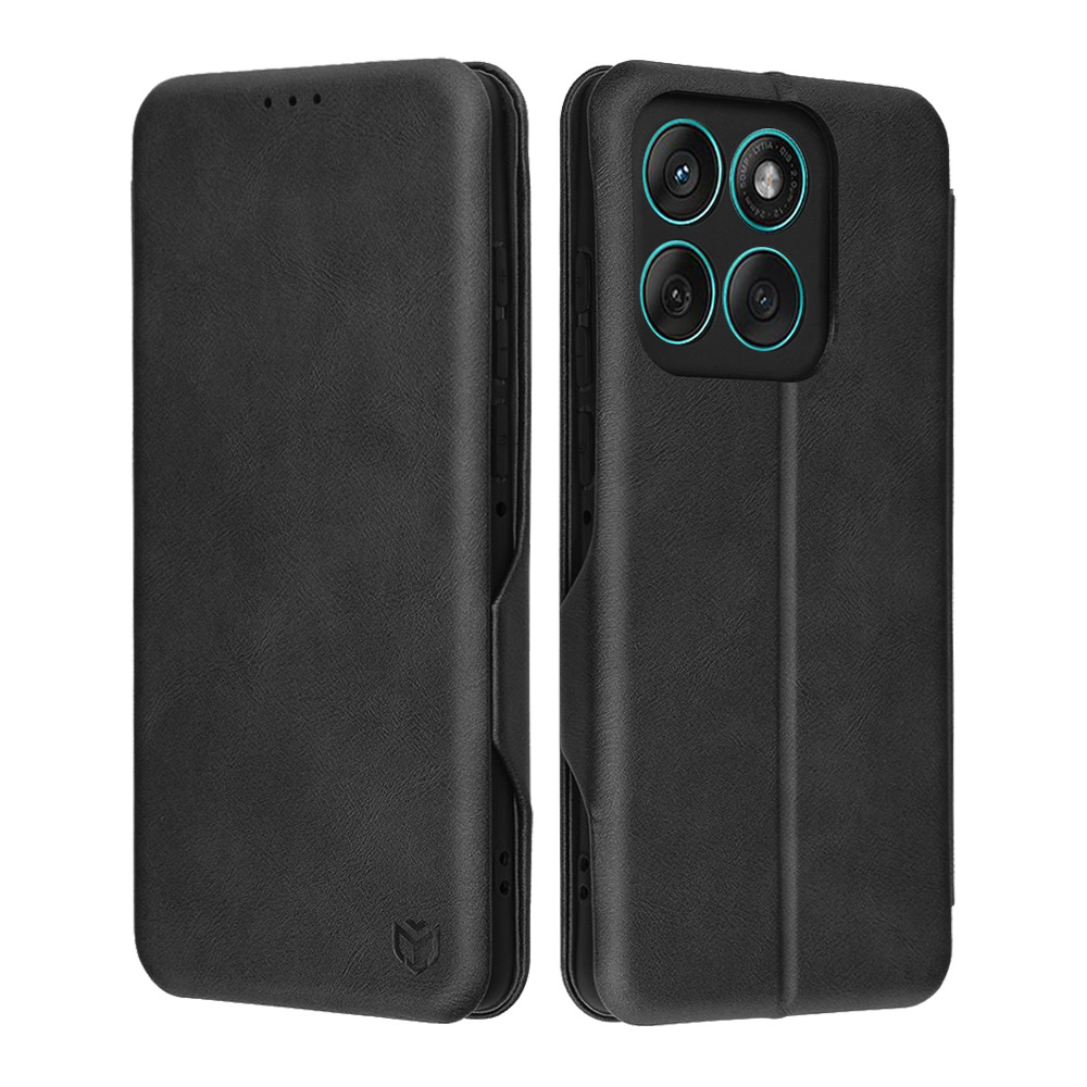 Nyitható tok Techsuit "Safe Wallet Plus" Motorola Edge 60 / Edge 60 Fusion készülékekhez - fekete
