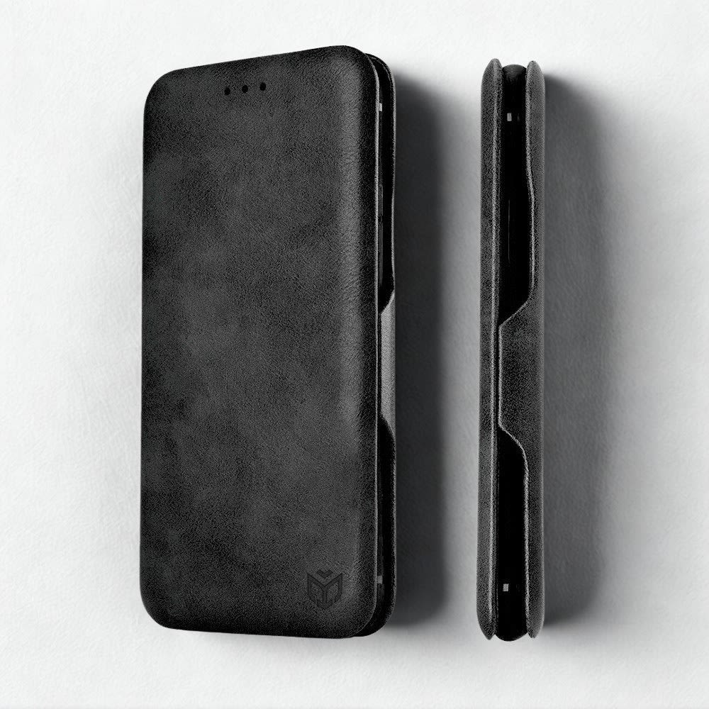 Nyitható tok Techsuit "Safe Wallet Plus" Xiaomi Redmi A5 készülékekhez - fekete
