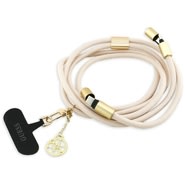 Guess "CBDY 4G Charm" eredeti töltő- és adatkábel, valamint telefonpánt USB-C–USB-C – 1,5 m – bézs