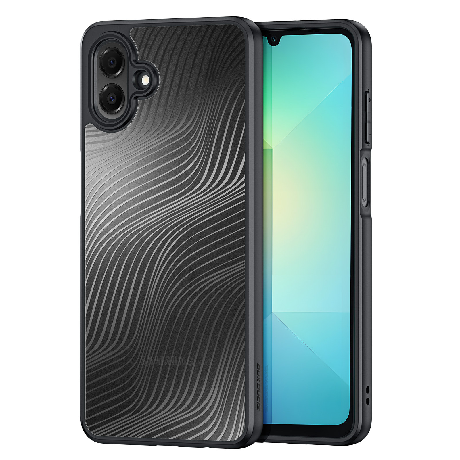 Prémium tok "Aimo" Samsung Galaxy A07 készülékekhez - átlátszó