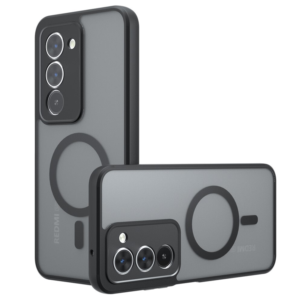 Hibrid tok "HaloFrost II MagSafe" Xiaomi Redmi 15 4G / Redmi 15 5G készülékekhez - black