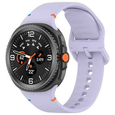 Szilikon szíj Techsuit Samsung Galaxy Watch8 40 mm / Watch8 44 mm / Watch8 Classic 46 mm - lila