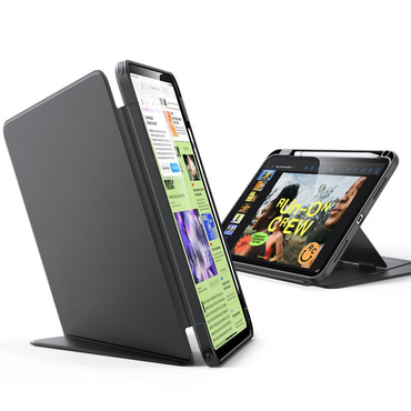 Mágneses tok állvánnyal és ceruzatartóval ESR "Flip Hybrid" iPad 11 2025 / iPad 10.9 2022 - black
