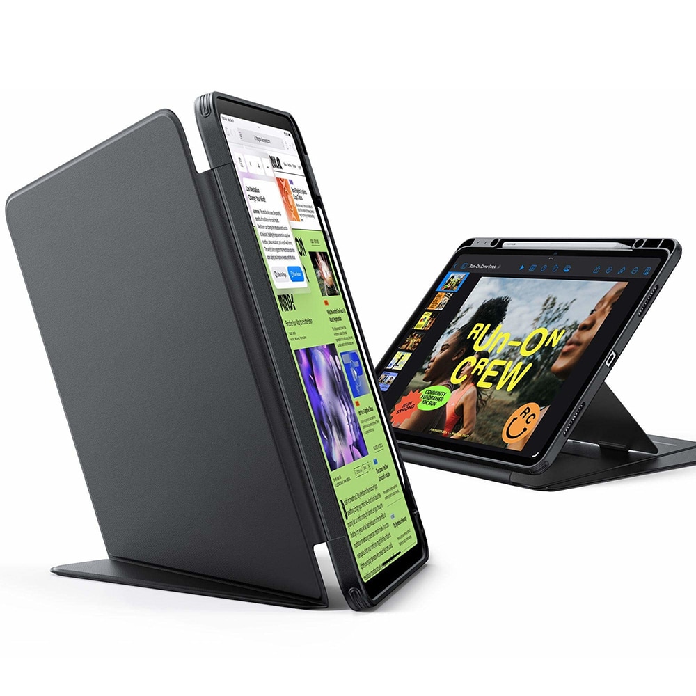 Mágneses tok állvánnyal és ceruzatartóval ESR "Flip Hybrid" iPad Pro 13 2024 / iPad Pro 13 2025 - black