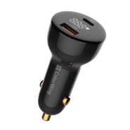 ColorWay autós töltő LED kijelzővel, 100W szupergyors töltéssel és Auto ID chippel - fekete