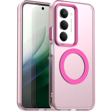 Hibrid tok Techsuit "CandyCase MagSafe" Xiaomi Redmi 15 4G / Redmi 15 5G készülékekhez - pink