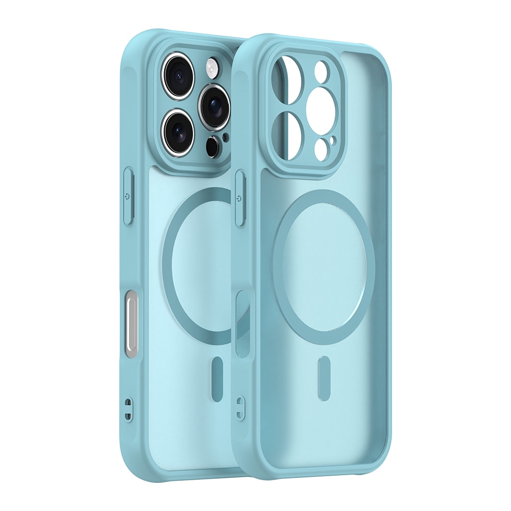 Hibrid tok "HaloFrost II MagSafe" iPhone 16 Pro készülékekhez - mint green