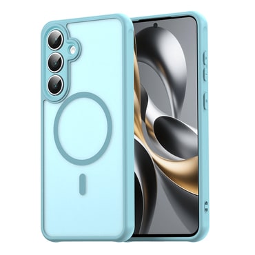 Hibrid tok "HaloFrost II MagSafe" Samsung Galaxy S25 FE készülékekhez - mint green Hibrid tok "HaloFrost II MagSafe" Samsung Galaxy S25 FE készülékekhez - mint green