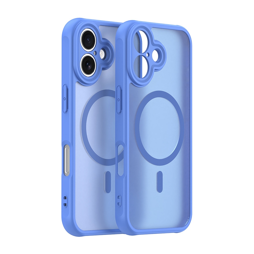 Hibrid tok "HaloFrost II MagSafe" iPhone 16 készülékekhez - sky blue