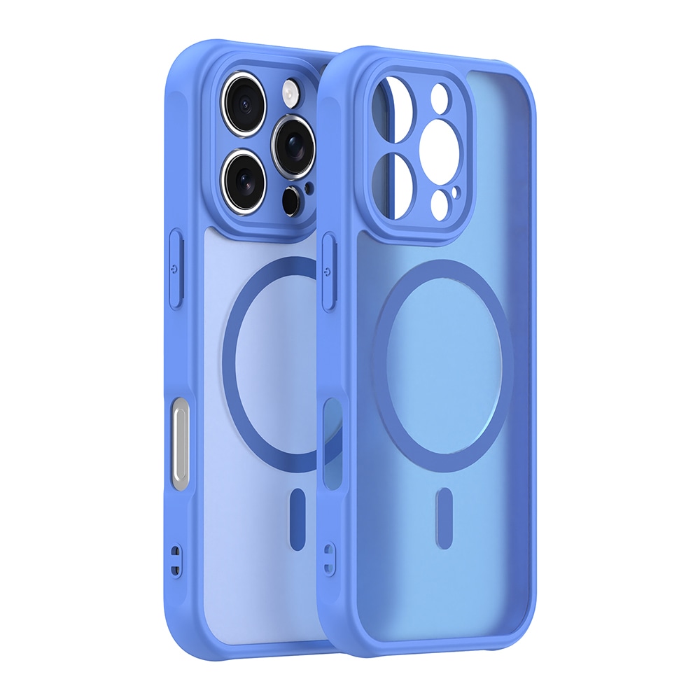 Hibrid tok "HaloFrost II MagSafe" iPhone 16 Pro készülékekhez - sky blue