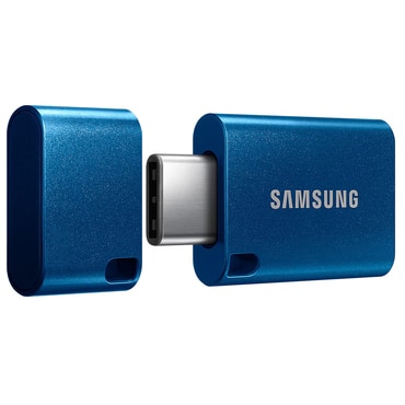 USB-C pendrive Samsung 128GB USB 3.1 OTG funkcióval, 400 MB/s sebességgel és tartós fémházzal - kék