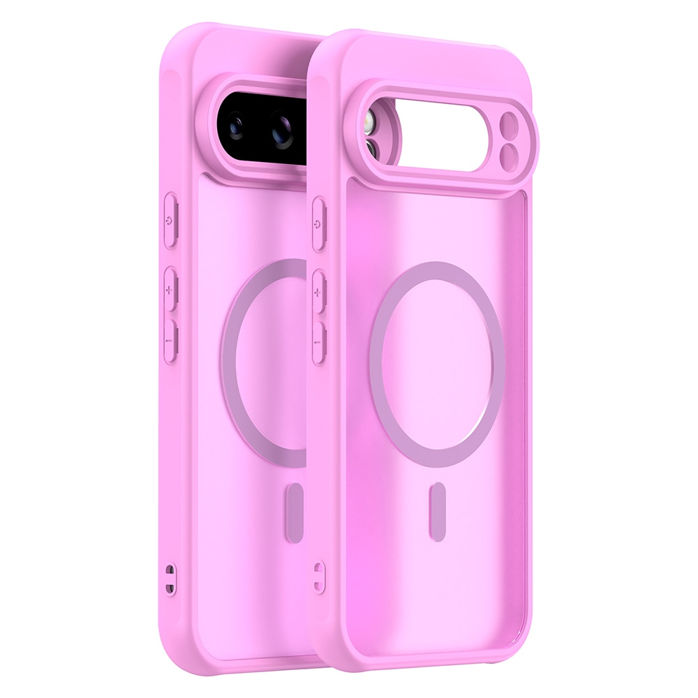 Hibrid tok "HaloFrost II MagSafe" Google Pixel 10 készülékekhez - pink