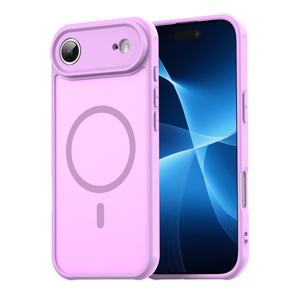 Hibrid tok "HaloFrost II MagSafe" iPhone Air készülékekhez - pink