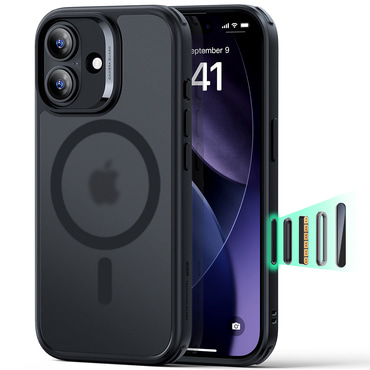 Hibrid tok ESR "Classic Hybrid HaloLock" iPhone 17 Pro készülékekhez - black Hibrid tok ESR "Classic Hybrid HaloLock" iPhone 17 Pro készülékekhez - black