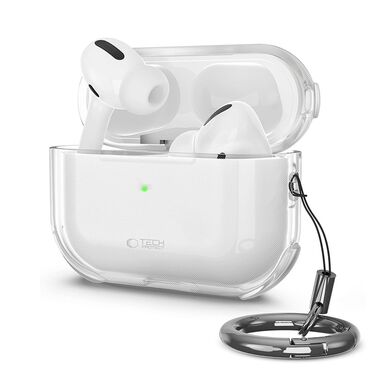 Tech-Protect „Bounce” védőtök Apple AirPods Pro 3-hoz – átlátszó