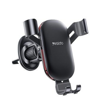 Autós tartó Yesido "C243" gravitációs érzékelővel és fém fogással - fekete