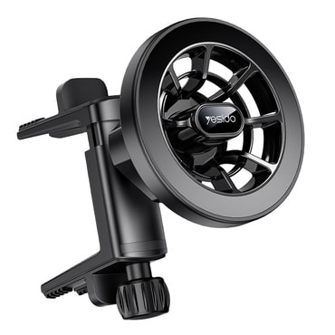 Mágneses tartó Yesido "C221" Mercedes-Benz járművek szellőzőrácsára - fekete