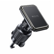 Kompakt mágneses autós tartó Yesido C245 szellőzőnyílásra, állítható szöggel és hat mágnessel a biztonságos rögzítéshez - fekete