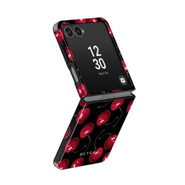 Prémium Burga Tough "Cherrybomb" tok Samsung Galaxy Z Flip7