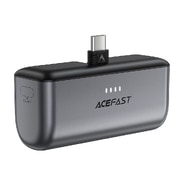 Acefast M9 power bank 5000 mAh kapacitással, LED jelzővel és dupla USB-C kimenettel - fekete