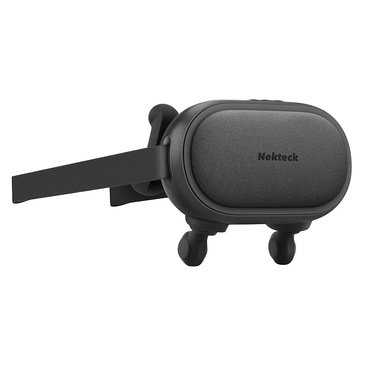 Vezeték nélküli nyak- és vállmasszírozó Nekteck A01-NM11, 3 üzemmóddal, infravörös melegítéssel és 8 masszázsfejjel - fekete