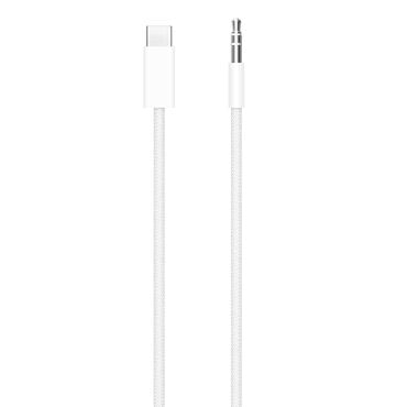 Eredeti Apple USB-C – 3.5 mm audio kábel – 1.2 m (MDV84ZM/A)