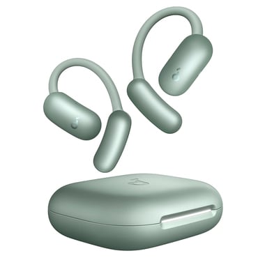 Anker „SoundCore AeroFit 2” vezeték nélküli Bluetooth nyílt fülhallgató sporttevékenységekhez, 42 órás lejátszási idővel és kiváló basszussal – zöld