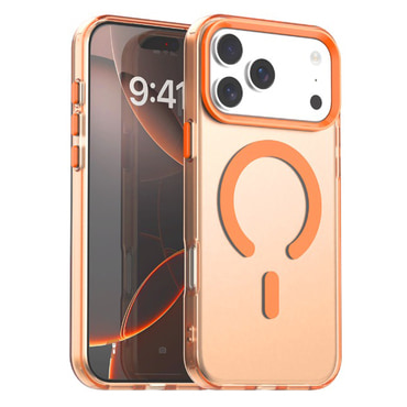 Hibrid tok Techsuit "CandyCase MagSafe" iPhone 17 Pro Max készülékekhez - orange