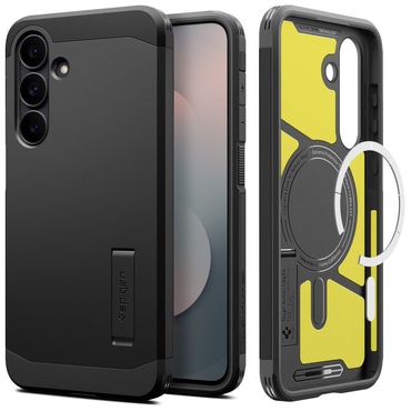 Tok Spigen "Tough Armor Mag" Samsung Galaxy S25 FE készülékekhez - black