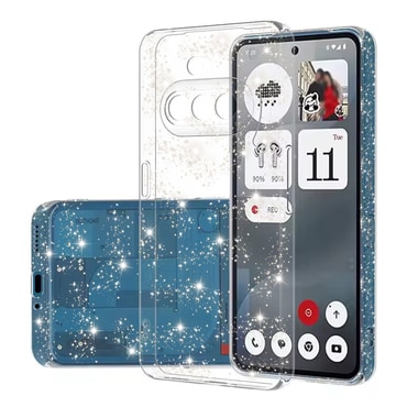 Techsuit "SparkleSkin" átlátszó TPU géltok Nothing Phone (3a) hez