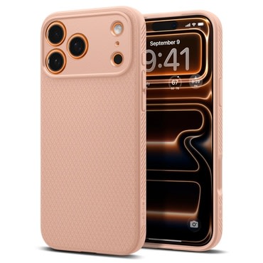 Tok Spigen "Liquid Air" iPhone 17 Pro Max készülékekhez - Rose Titanium