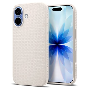 Tok Spigen "Liquid Air" iPhone 17 készülékekhez - Natural Titanium