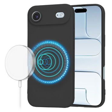 Techsuit SoftFlex MagSafe szilikon tok iPhone Air készülékhez - fekete