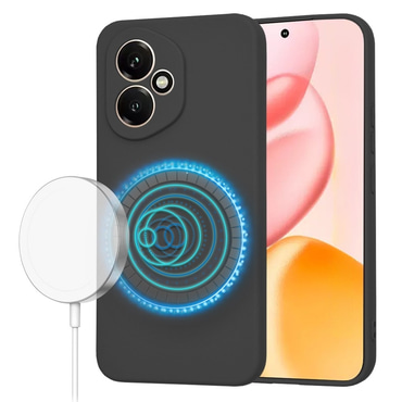 Techsuit SoftFlex MagSafe szilikon tok Honor 400 készülékhez - fekete