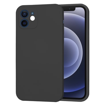 Techsuit SoftFlex szilikon tok iPhone 12 készülékhez - fekete