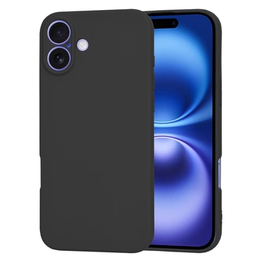 Techsuit SoftFlex szilikon tok iPhone 16 készülékhez - fekete