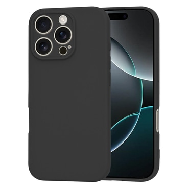 Techsuit SoftFlex szilikon tok iPhone 16 Pro készülékhez - fekete