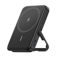 Vezeték nélküli mágneses Acefast M16 5000mAh  power bank állvánnyal, PD18W gyorstöltéssel és USB-C csatlakozóval - fekete