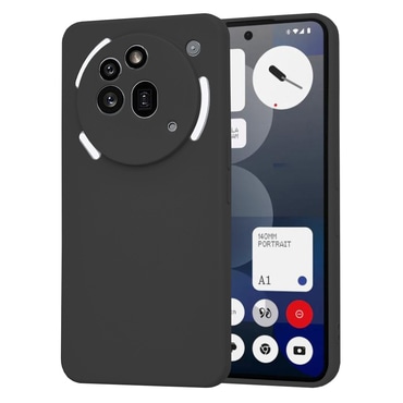 Techsuit SoftFlex szilikon tok Nothing Phone (3a) Pro készülékhez - fekete