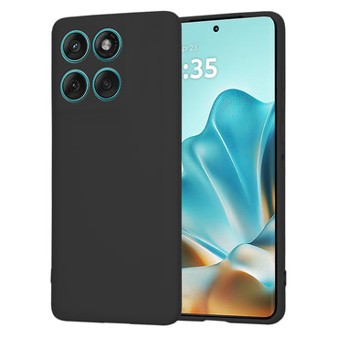 Techsuit SoftFlex szilikon tok Motorola Edge 60 / Edge 60 Fusion készülékhez - fekete